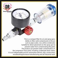 Gambar Water Filter plus Konektor dan Manometer Spray gun dari Deny OLshop Kab. Bandung 3 Tokopedia
