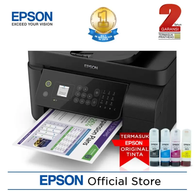 Printer Epson L5290 All in One plus wifi dan fax pengganti Epson L565 2