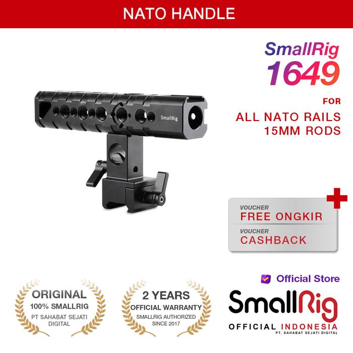 Gambar SmallRig Light-weighted and Quick Release Cheese Handle 1649 dari Smallrig Indonesia Kota Administrasi Jakarta Pusat Tokopedia