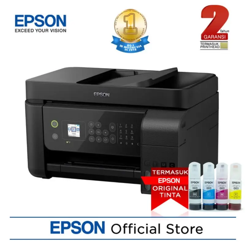 Printer Epson L5290 All in One plus wifi dan fax pengganti Epson L565 0