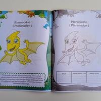 Gambar Buku Anak Paud TK Mengenal Mewarnai Dinosaurus UK BESAR - Sandro dari Toko Alida Jakarta Kota Administrasi Jakarta Selatan 3 Tokopedia