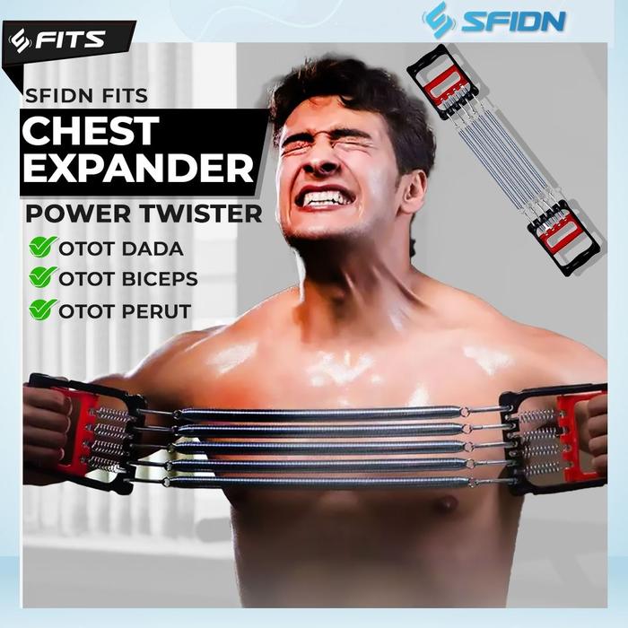 Gambar SFIDN FITS Chest Expander Power Twister Alat Latihan Otot Dada dari Sfidn Jakarta Selatan Tokopedia