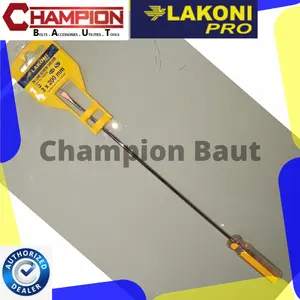Lakoni Pro obeng listrik jam in line screw driver 8" 20cm