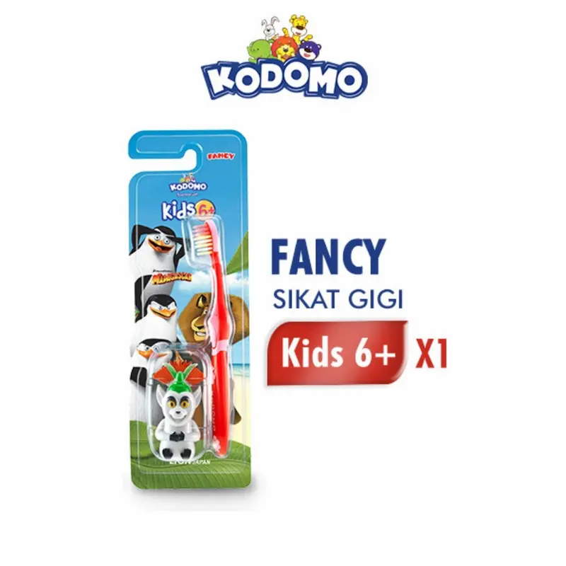Kodomo Toothbrush Kids 6+ Fancy 3