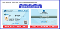 Gambar Cetak Kartu NUPTK, NISN dan NRG Dapodik dari Web Maker Indonesia Kota Kediri 2 Tokopedia