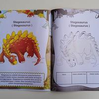 Gambar Buku Anak Paud TK Mengenal Mewarnai Dinosaurus UK BESAR - Sandro dari Toko Alida Jakarta Kota Administrasi Jakarta Selatan 2 Tokopedia