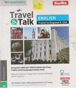 Buku Travel and Talk English Travel to England and USA