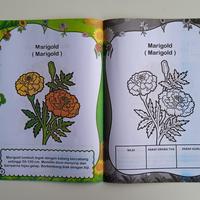 Gambar Buku Anak Paud TK Mengenal Mewarnai Bunga UK BESAR - Sandro dari Toko Alida Jakarta Kota Administrasi Jakarta Selatan 2 Tokopedia