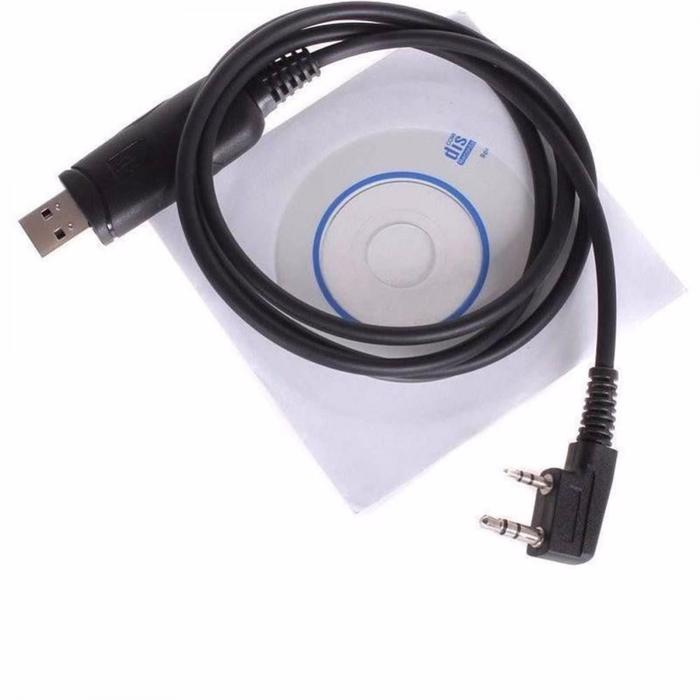 Gambar KABEL DATA SOFTWARE PROGRAMMING HT WALKIE TALKIE BAOFENG TORI WEIR DLL dari Multiplus shop Kota Administrasi Jakarta Pusat Tokopedia