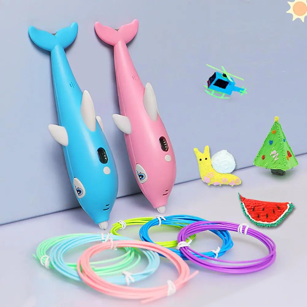 Pulpen Cetak Gambar Tinta 3D Printing Pen Art Drawing - RP-161