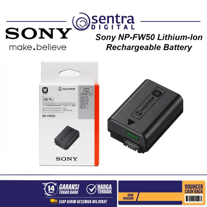 Gambar Sony Battery NP-FW50 dari Sentra Digital Kota Surabaya Tokopedia
