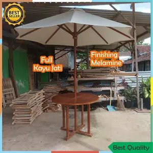 Meja Payung Kain Parasit Berkualitas Meja Payung Taman Cafe Hotel DLL