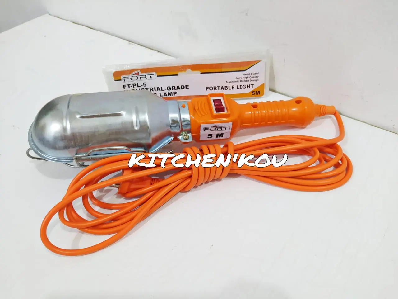 LAMPU KERJA 5 METER / LAMPU BENGKEL / LAMPU GANTUNG 5 METER