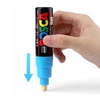 Gambar UNI POSCA PC-8K Marker Pen (Broad Chisel Tip) dari dreamshop.jkt Kota Administrasi Jakarta Barat 3 Tokopedia