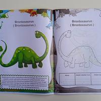 Gambar Buku Anak Paud TK Mengenal Mewarnai Dinosaurus UK BESAR - Sandro dari Toko Alida Jakarta Kota Administrasi Jakarta Selatan 4 Tokopedia