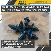 Gambar KLIP KANCING INTERIOR AVANZA XENIA INNOVA RUSH TERIOS KLIP CENGKEH dari Studiootomotif.id Kab. Tangerang 4 Tokopedia