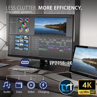 Gambar Viewsonic VP2756 4K 27" Inch - IPS 4K UHD sRGB 100% USB C DP Monitor dari Duta Mandiri Infokom Kota Administrasi Jakarta Pusat 2 Tokopedia