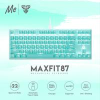 Gambar Fantech Mint Edition Gaming Gear Mouse Headset Stand Mousepad Keyboard Red Computer - KB Maxfit 87 dari Click & Go Tokopedia Kota Bandung 3 Tokopedia