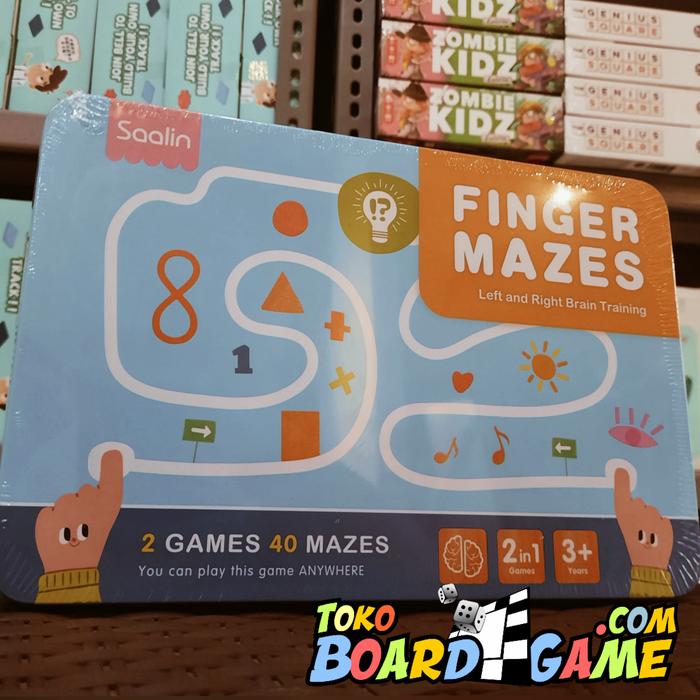 Gambar Finger Maze - Brain Train - Mainan Edukasi - Board Game - Kids Puzzle dari TokoBoardGame Kota Administrasi Jakarta Utara Tokopedia