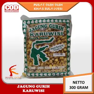 Jagung Gurih KARUWISI khas sulawesi 300 gr