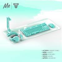 Gambar Fantech Mint Edition Gaming Gear Mouse Headset Stand Mousepad Keyboard Red Computer - KB Maxfit 87 dari Click & Go Tokopedia Kota Bandung 1 Tokopedia
