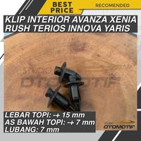 Gambar KLIP KANCING INTERIOR AVANZA XENIA INNOVA RUSH TERIOS KLIP CENGKEH dari Studiootomotif.id Kab. Tangerang 3 Tokopedia