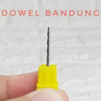 Gambar End Mill 2 Flute SPIRAL FLATNOSE 2 mm Endmill Carbide CNC Router Bit dari DOWEL BANDUNG Kota Bandung 5 Tokopedia