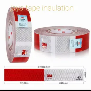 3M sticker-stiker-scothlit-scothligh reflective merah putih