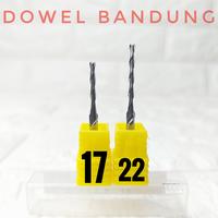 Gambar End Mill 2 Flute SPIRAL FLATNOSE 2 mm Endmill Carbide CNC Router Bit dari DOWEL BANDUNG Kota Bandung 3 Tokopedia