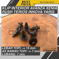 Gambar KLIP KANCING INTERIOR AVANZA XENIA INNOVA RUSH TERIOS KLIP CENGKEH dari Studiootomotif.id Kab. Tangerang 2 Tokopedia