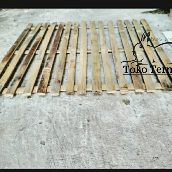 bambu untuk lantai kandang 1