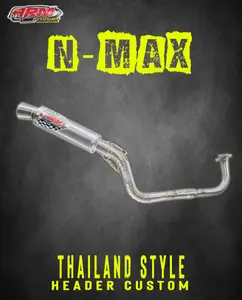 KNALPOT RACING ARM EXHAUST YAMAHA NMAX THAILAND STYLE