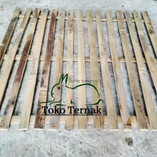 bambu untuk lantai kandang 2