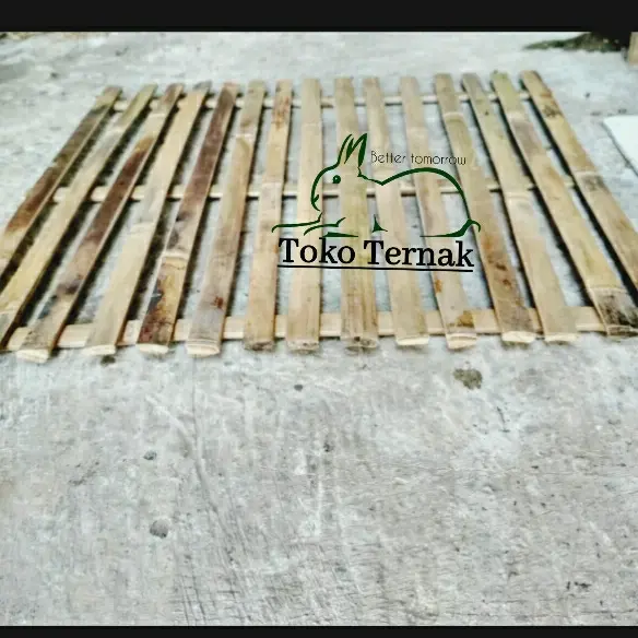 bambu untuk lantai kandang 3