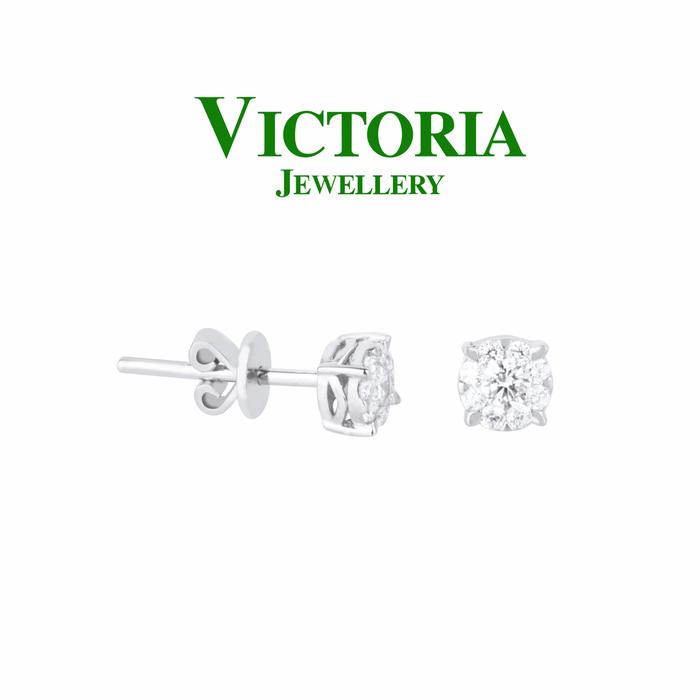 Gambar Anting Berlian VER763097 Victoria Jewellery dari Victoria Jewellery Online Kota Administrasi Jakarta Selatan Tokopedia