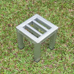 Unik - Rak Minimalis - Rak Bunga - Tempat Pot - Standing Pot 20cm