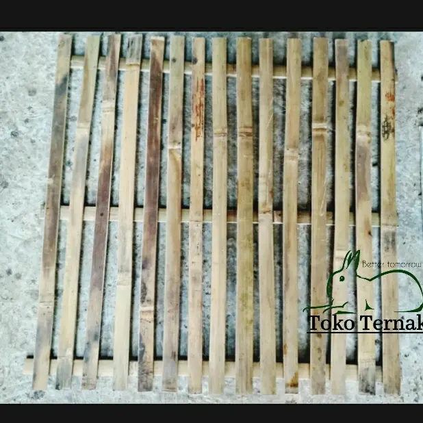 bambu untuk lantai kandang 4