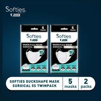 Gambar Softies Duckshape Mask Surgical 5s Twinpack - Polos dari Softex Indonesia Kota Surabaya 1 Tokopedia