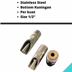 DOT Hewan Ternak Babi Kambing | Nipple Drinker Stainless Steel