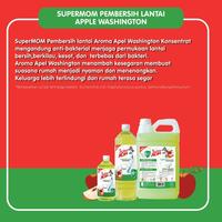 Gambar Super MOM Pembersih Lantai Apel Washington Anti Virus & Bakteri 1L dari SuperMOM Shop Kota Semarang 4 Tokopedia