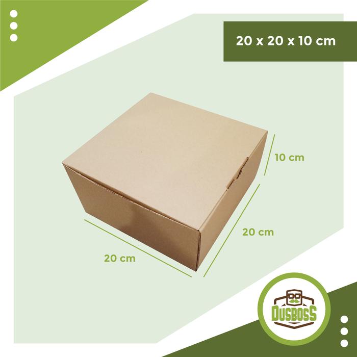 Gambar Kardus 20x20x10 cm....Die Cut kotak Kue tart -aksesoris-dll dari AKUN DI TANGGUHKAN..... ...... Kota Administrasi Jakarta Barat Tokopedia