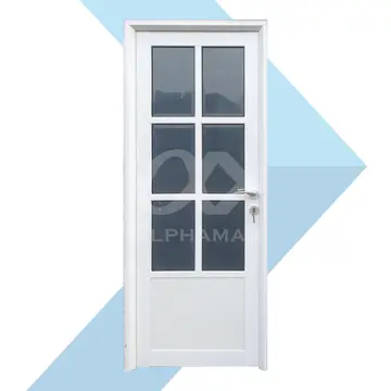 Gambar ALPHAMAX Max 7A-KKT Pintu Taman Pintu Aluminium Kaca Bevel 80 x 200 cm - Putih, Buka Kanan dari Alphamax Official Kab. Bekasi 5 Tokopedia