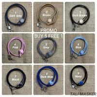 Gambar TALI MASKER ELASTIS STOPER WARNA KOKOT/KALUNG MASKER ELASTIS - Mustard dari Lili05 shop Kota Administrasi Jakarta Utara 1 Tokopedia