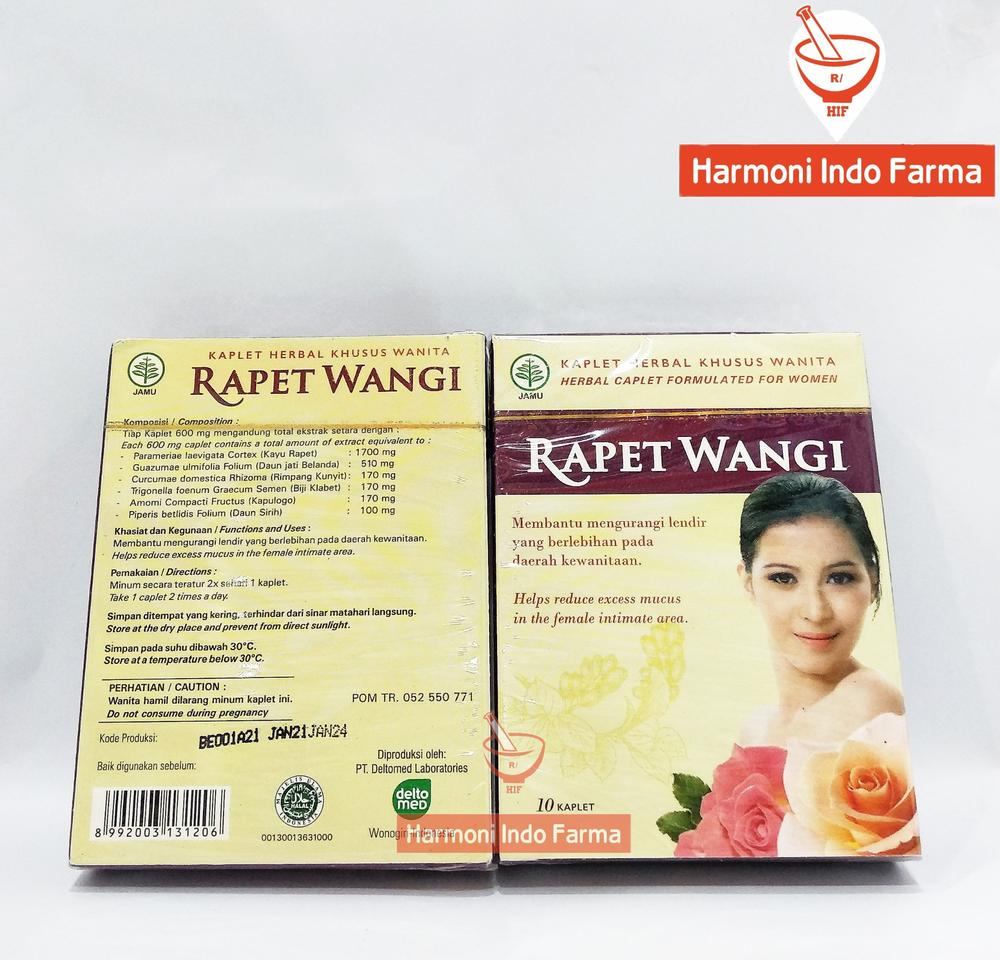 Rapet Wangi (1 box = 10 kapsul)
