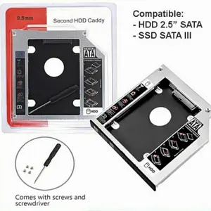 SATA DVD SLOT DATA HARDSIK 9.5mm / CADDY SLIM 9.5mm SLOT HARDISK
