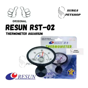 RESUN RST 02 RST02 Termometer Aquarium Thermometer Suhu Akuarium Kolam