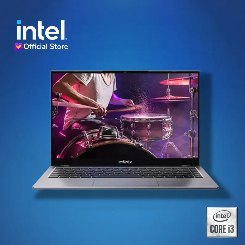 LAPTOP INFINIX INBOOK AIR I3 1215 RAM 8GB 512GB WINDOWS 11 14.0WUXGA IPS 100SRGB GRY 4