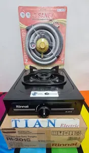 RINNAI RI-201S Kompor Gas 1 Tungku + Selang & Regulator