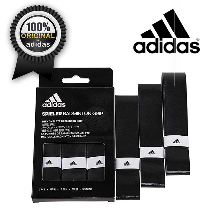 Gambar Grip Raket Badminton / Tenis Adidas Adidas Spieler Black isi 3 bh dari Alat Olahraga ID Kota Administrasi Jakarta Pusat Tokopedia