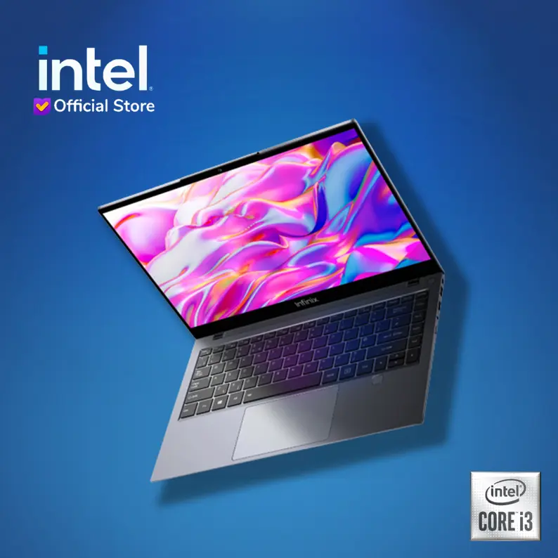 LAPTOP INFINIX INBOOK AIR I3 1215 RAM 8GB 512GB WINDOWS 11 14.0WUXGA IPS 100SRGB GRY 3